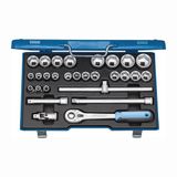Gedore Dopsleutelset Metrisch 1/2 (12.5 mm) 28-delig