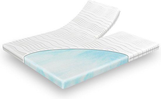 Koudschuim splittopper 160x220 dikte 9 cm