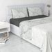 Italian Bed Linen Fashion beddengoedset Made in Italy, microvezel, marmer, tweepersoonsbed