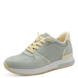 Jana Dames Sneaker Low Vegan 8-23783-46 Mint Sun Groen Maat 41 EU