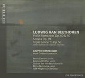 Beethoven Gruppo Montebello - Beethoven: Violin Romances Op. 40 & Op. 50, Sonata Op. 69 and Triple Concerto Op. 56 (CD)