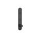 Hotbath Cobber Afbouwdeel - Inbouwthermostaat - met 2 push Buttons - PVD - geborsteld zwart PB066EXTMBP