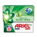 Ariel PODS® 4en1, capsule de lessive, 30 lavages, Aloe vera, Élimination impeccable des taches, Efficace même à froid et en cycle court