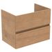 Ideal Standard Tiempo Wastafelonderbouwkast M. 2 Laden M. Softclose, Greeploos 70X44X55Cm Licht Eiken R0261Y8