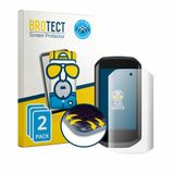 BROTECT - Screenprotector voor Garmin Edge 1050 - Folie Beschermfolie matte volledig dekking 2 Stuks