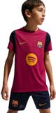 Nike FC Barcelona Strike Kinder T-shirt Rood Maat 146/152
