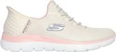 Skechers SUMMITS-DIAMOND DREAM Dames Instappers - Naturel