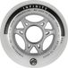 Powerslide Roues Gris Polyuréthane