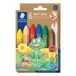 Staedtler Noris Junior waskrijt, etui van 6 stuks