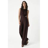 Rinascimento bruin jumpsuit