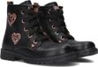 Ton & Ton Hedvig Veterboots Meisjes Zwart Maat 22