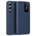 Samsung Étui à rabat Smart Clear View avec fente pour carte pour Galaxy S24+ - Saphir