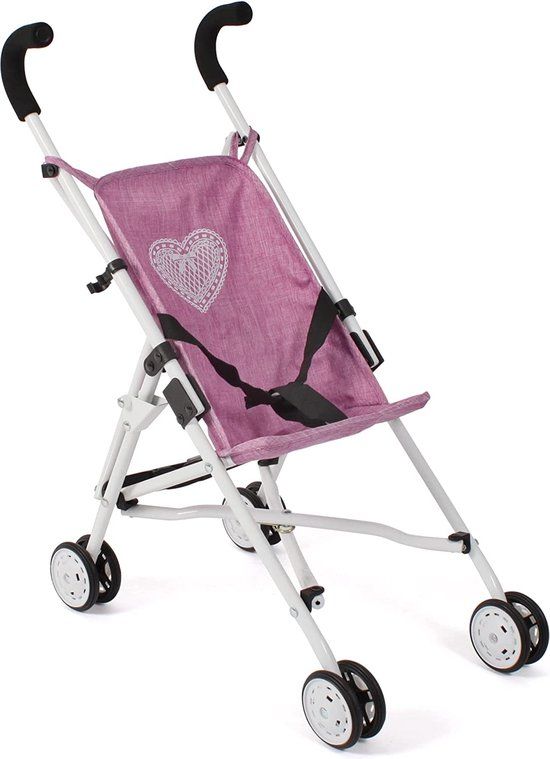 Bayer Chic 2000 Roma Mini Buggy - Jeans Roze