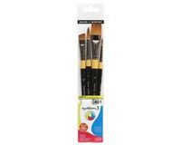 DR Daler-Rowney System3 Synthetic Brushes 401 - 4 Pack