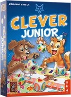 999 Games Clever Junior - Dobbelspel - Kinderspel - Educatief spel - Vanaf 5 jaar