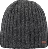 Barts Beanie Haakon Zwartgrijs - ONESIZE