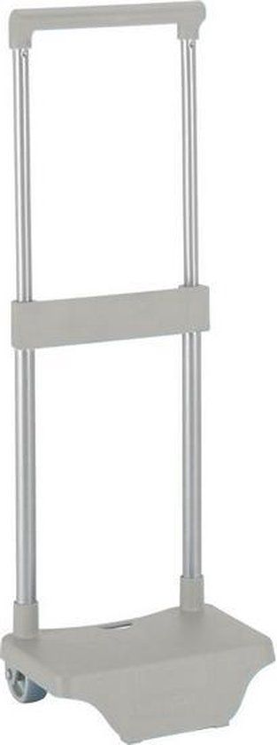 Safta Rugzaktrolley - Zilverkleurig - 22 x 67.5 x 17 cm