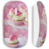 Maniacase Cupcake ontwerp roze Draadloze Muis