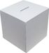 Creativ Company Houten spaarpot vierkant - Wit