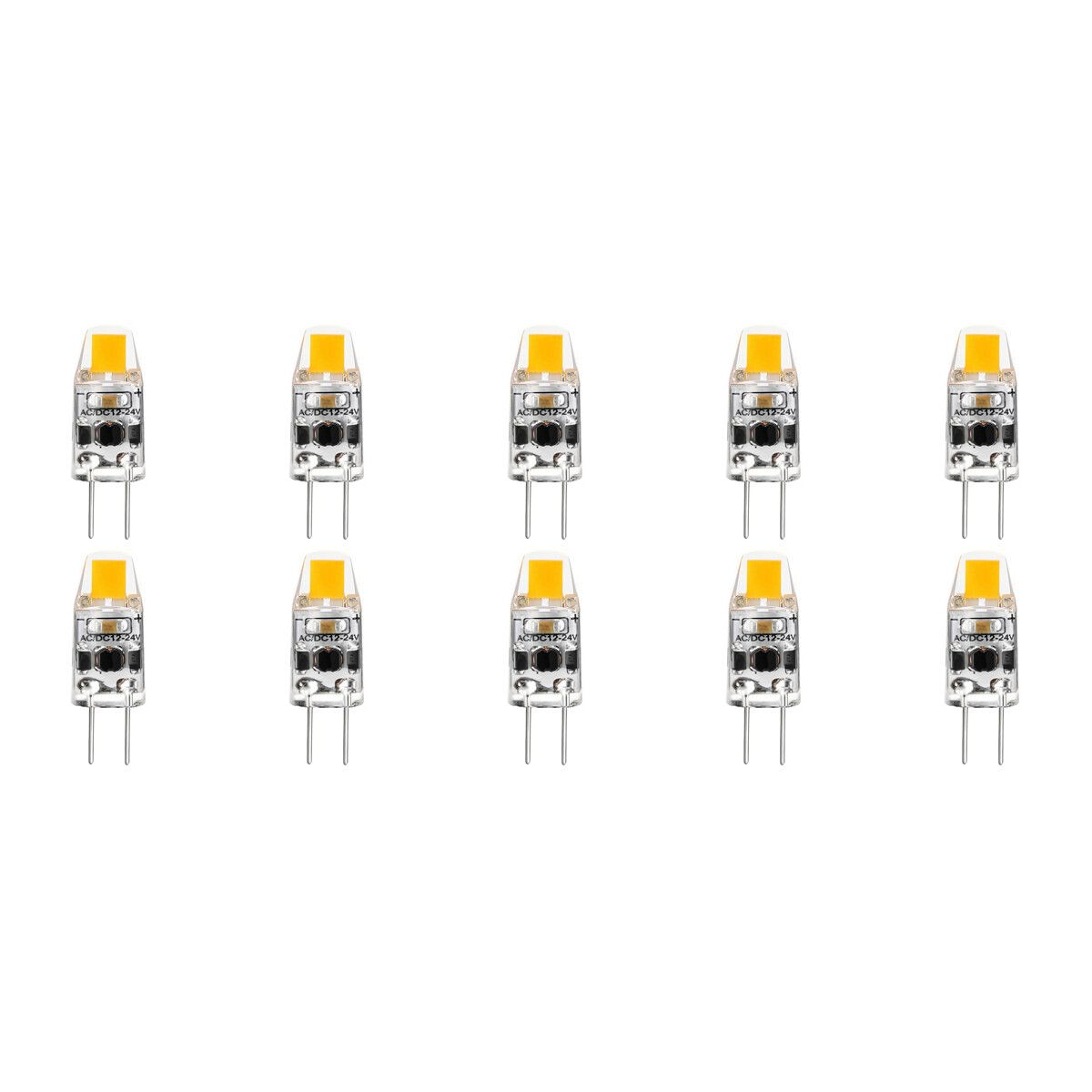 Velvalux Voordeelpak LED Lamp 10 Pack - G4 - 2W - 4000K - Dimbaar