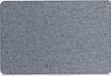 Zeller placemats van vilt - grijs - 45 x 30 cm
