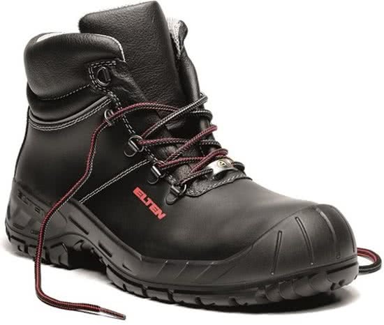 Elten Werkschoenen halfhoog - RENZO Mid ESD S3 - SAFETY-GRIP - 765841 - Zwart - maat 42