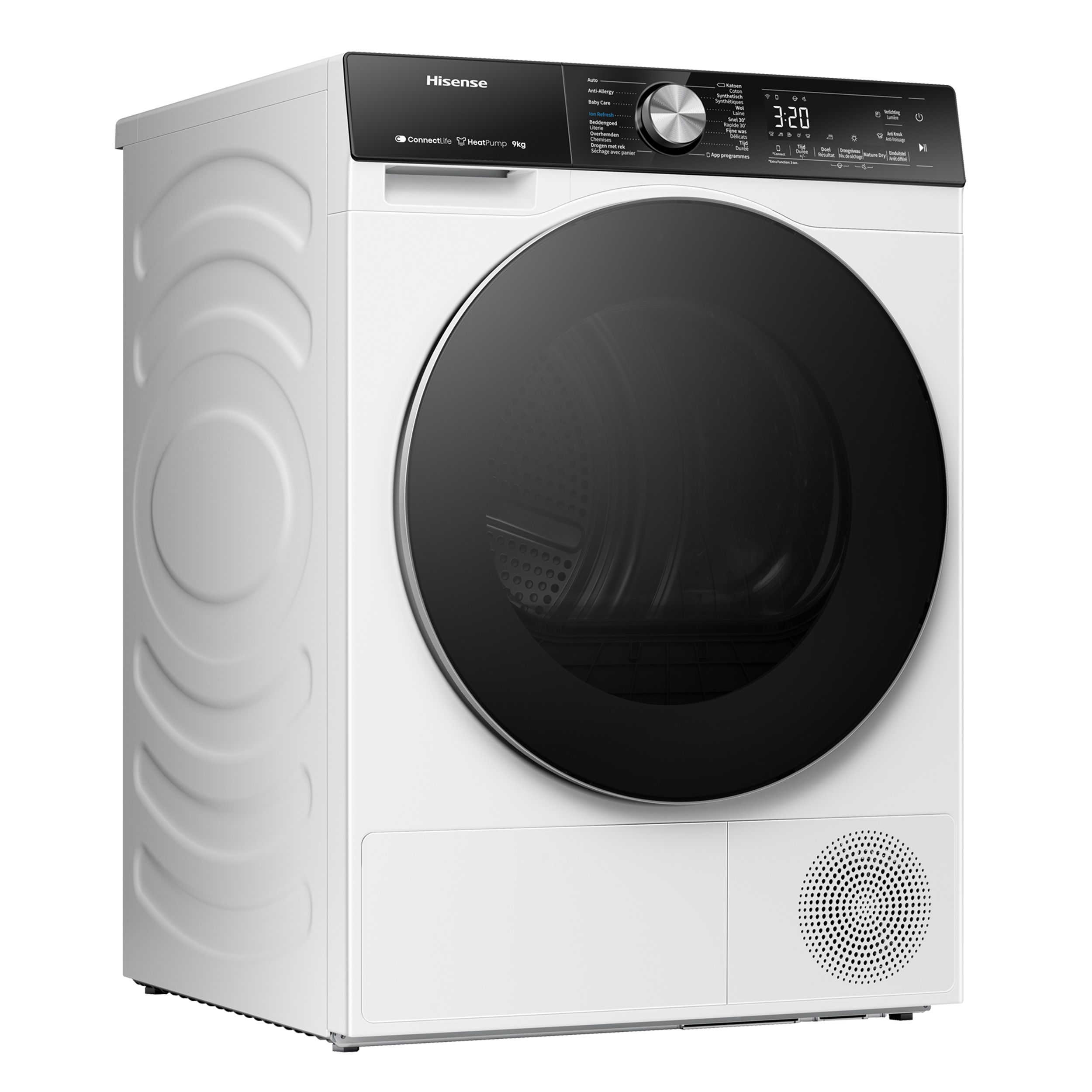 Hisense 5S Serie DH5S902BW Warmtepompdroger | A+++ | 9kg | ConnectLife | Wit