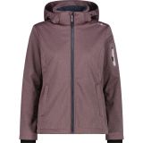 Cmp Jas bergwandelen dames soft shell hood - roze