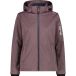 Cmp Jas bergwandelen dames soft shell hood - roze