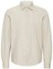 Casual Friday Shirt Casual Friday Fris Zilverwit Katoen Maat M