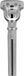 BACH 351 1C Trompet Mondstuk Verzilverd