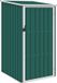 vidaXL Tuinschuur 87x98x159 cm gegalvaniseerd staal groen