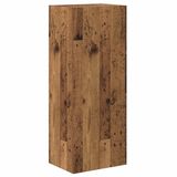 vidaXL TV-wandkast 40,5 x 30 x 102 cm Oud hout Bewerkt hout