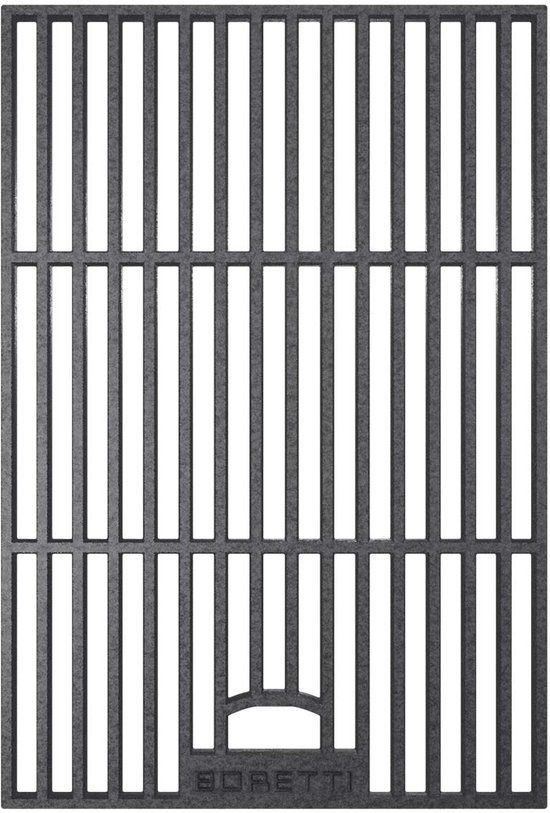 Boretti grillrooster Carbone2.0 - Donker grijs - Gietijzer