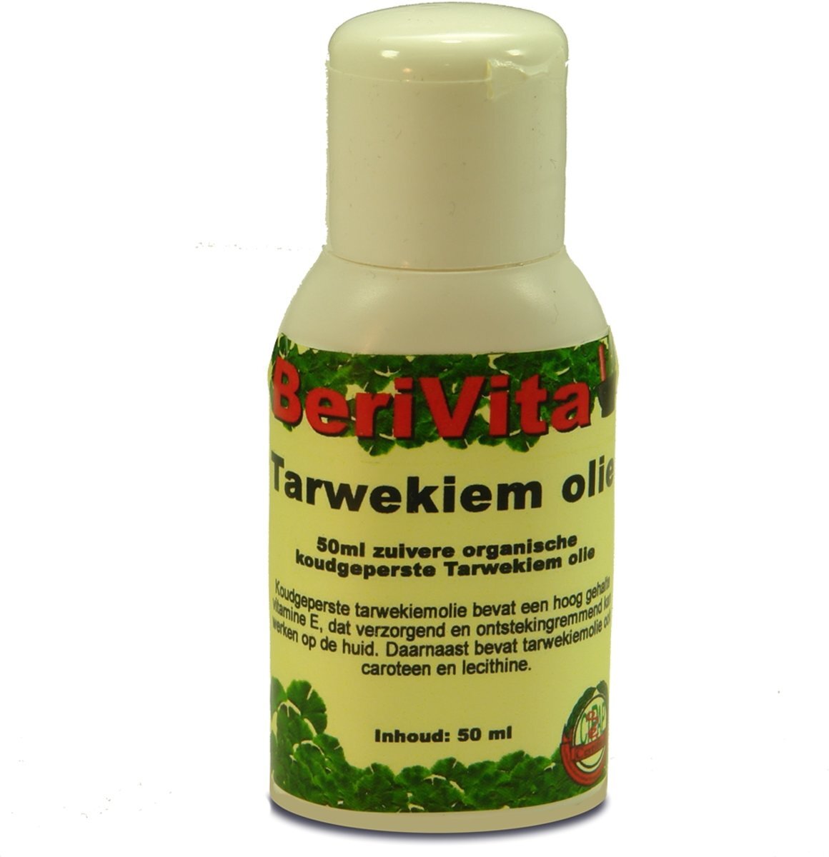 Berivita Tarwekiemolie Puur 50ml Huid & Haar 100% natuurlijk krachtig & puur