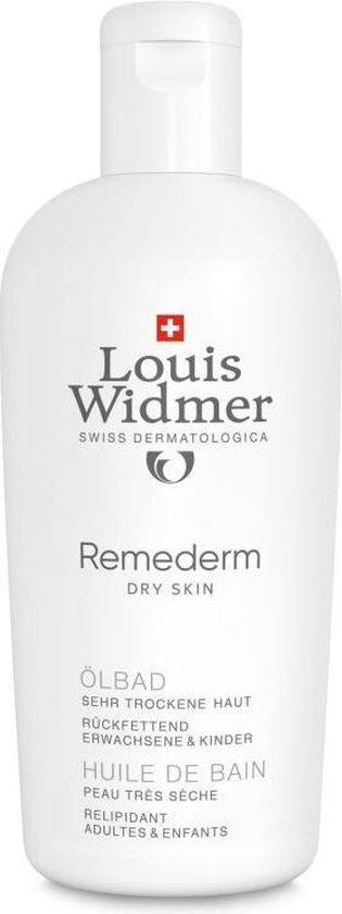 Louis Widmer Remederm Badolie - Met Parfum Bad Olie 250 ml