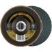 Rhodius 303709 LSZ F disque lamelle grain 80 inox, acier 10 pc.