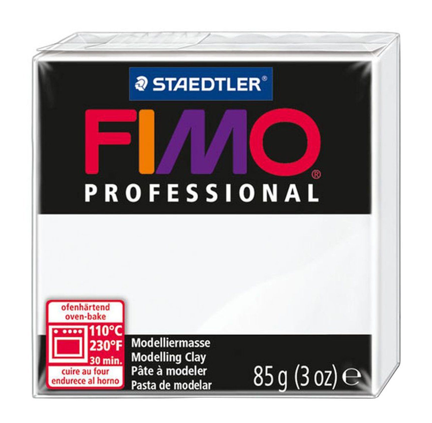 Staedtler Fimo Professional 85G Wit - Boetseerklei - Wit