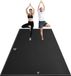 Tapis de yoga antidérapant, tapis de fitness, tapis de pilates pour entraînements (12x6 pieds)