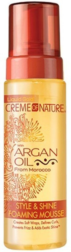 Creme of nature - Argan Oil Style & Shine Foaming Mousse 207 ml
