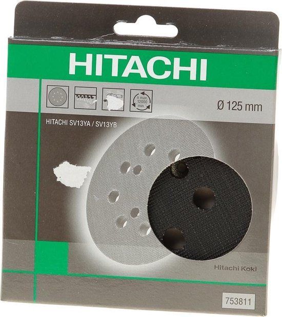 Hikoki Schuurzool 125 mm - 8 gaten - SV13YA/Y