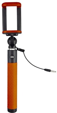 Caruba Selfie Stick Plug & Play Orange
