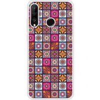 P30 Lite Patchwork Mandala Bedrukt siliconen hoesje