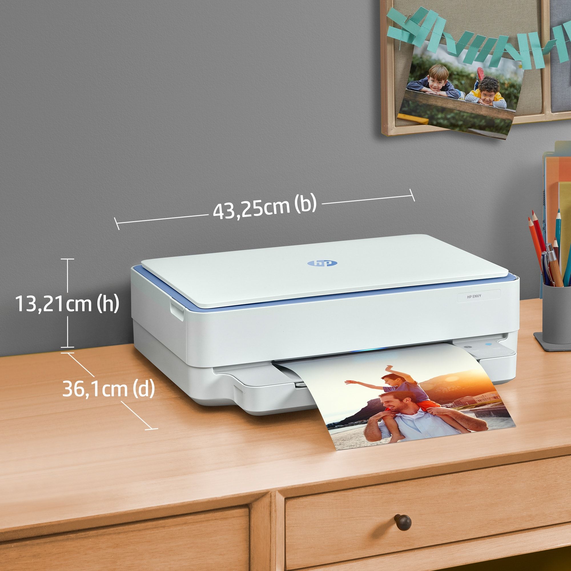 HP ENVY 6010 All-in-One Printer - Print/Copy/Scan - Color - Wi-Fi - Bluetooth