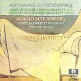 Schoenberg, Stradivarius Schoenberg; Zemlinsky: Kammermusik / Corda Quartett