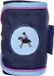 HKM Polarfleecebandages -Funny Horses- donkerblauw 150 cm