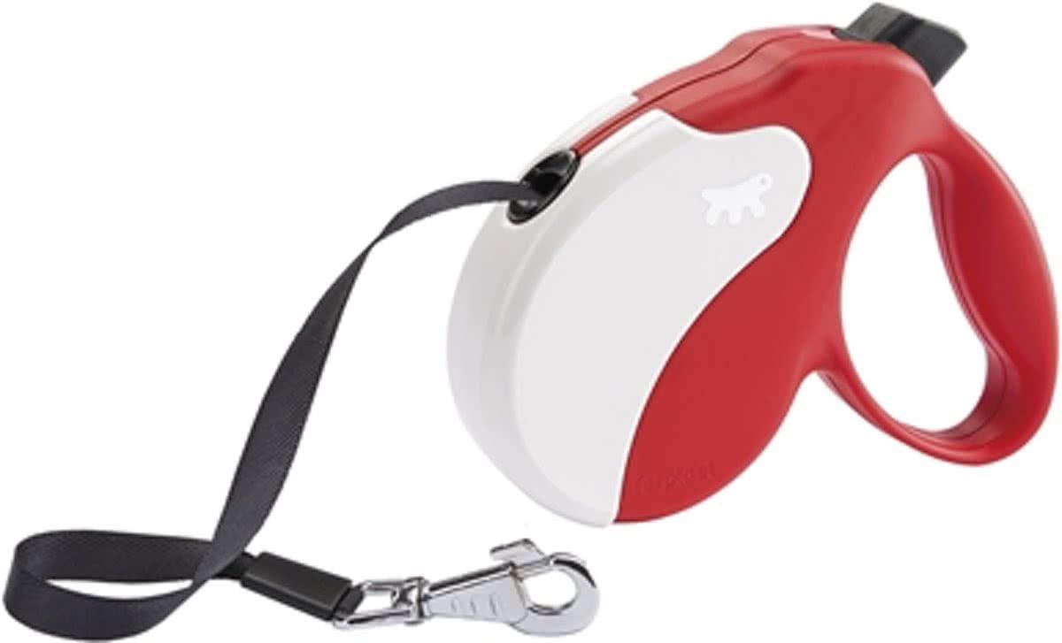 Ferplast Amigo Tape Rollijn - Rood/Wit