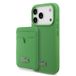 Lacoste Coque MagSafe et porte-cartes magnétique iPhone 17 Pro Iconic Petit Pique - Verte