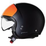 Nolan N21 06 Verniciatura Speciale 352 Zwart Oranje Mat Jethelm - Maat XS
