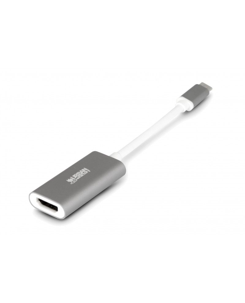 Urban Factory AUH01UF - USB grafische adapter - wit, grijs